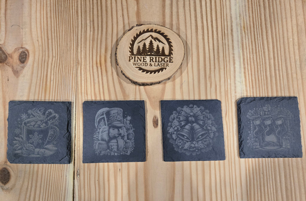 Engraved Slate Coasters