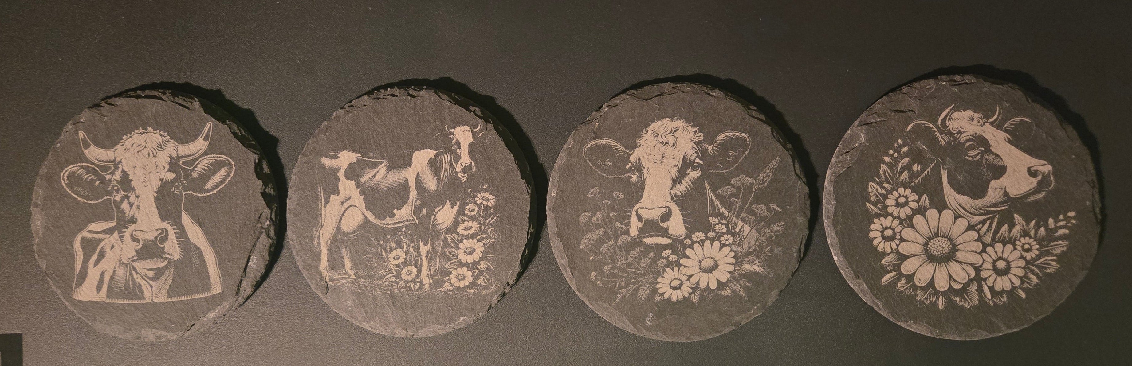 Engraved Slate Coasters