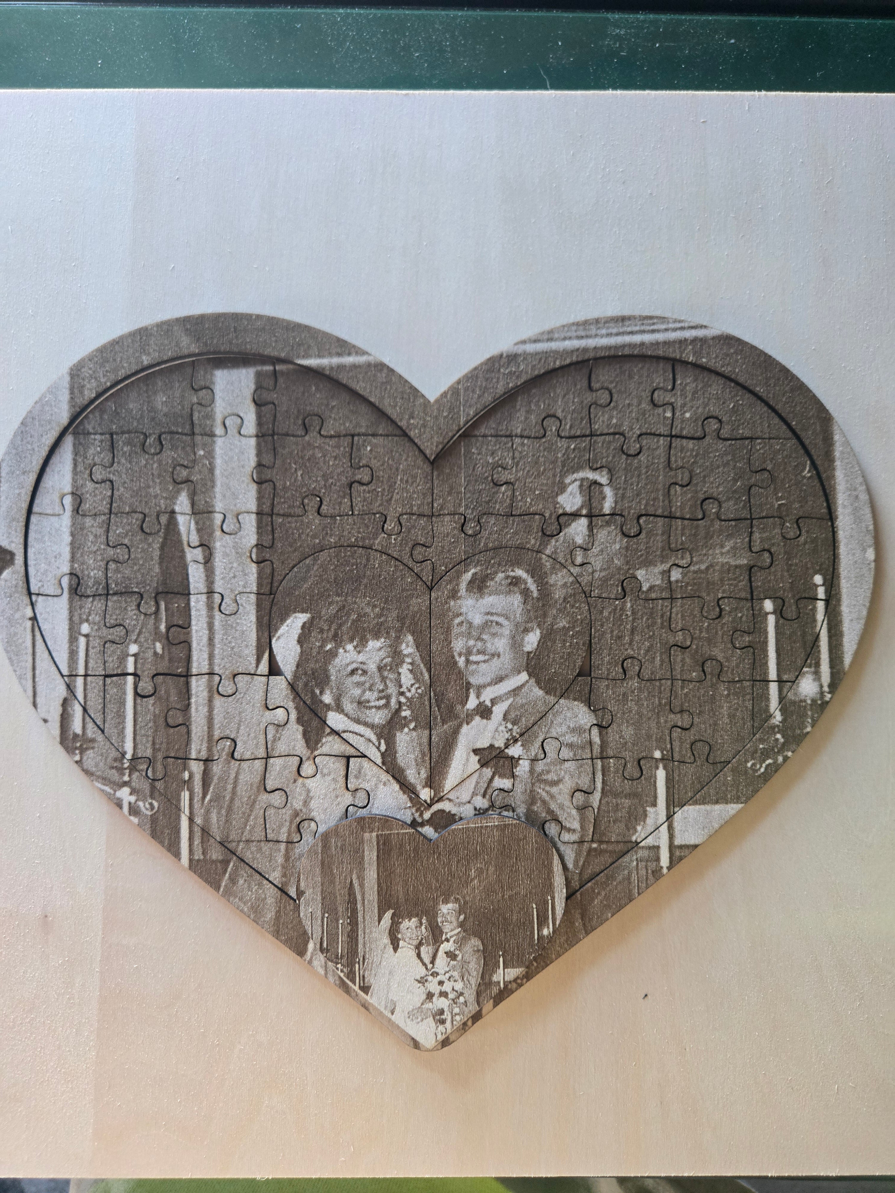 Engraved Photo Puzzle