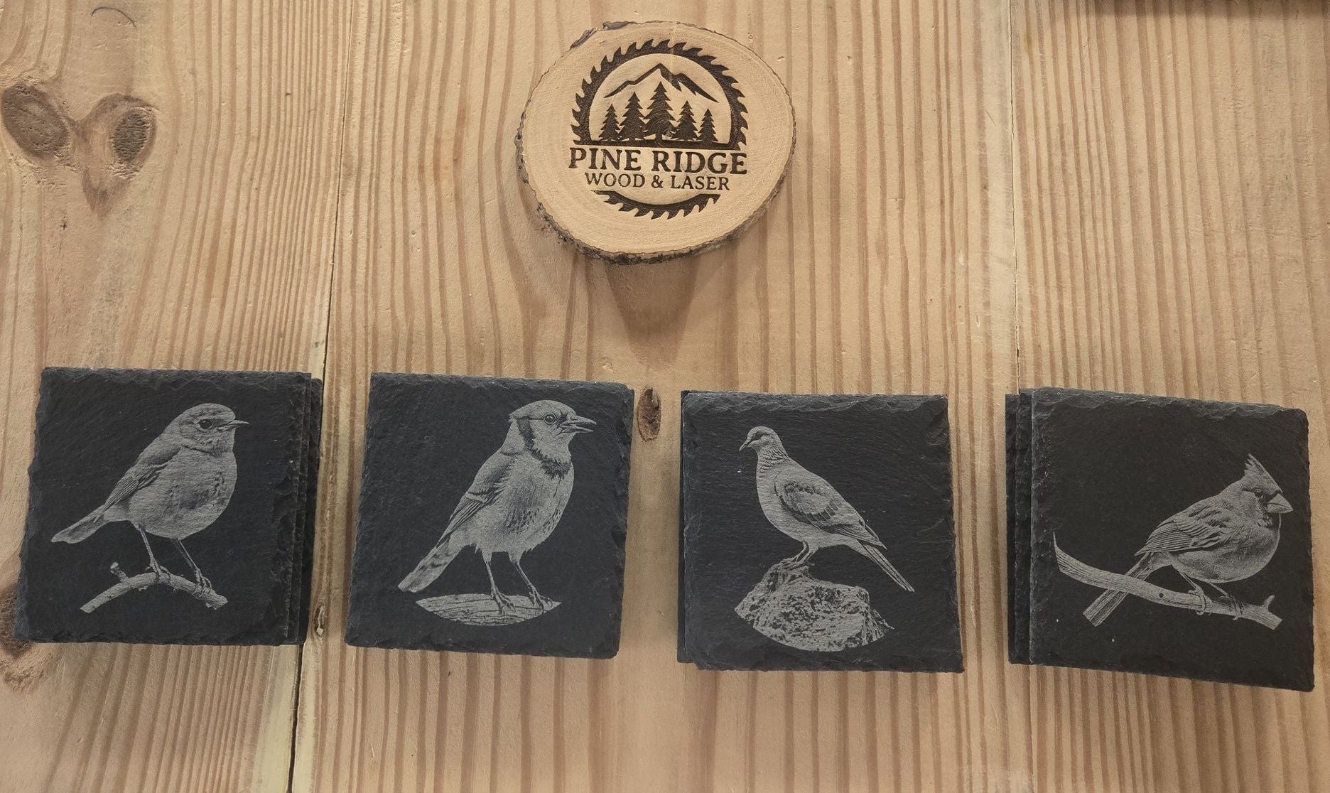 Engraved Slate Coasters