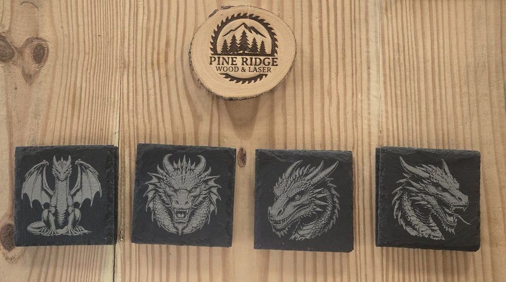Engraved Slate Coasters