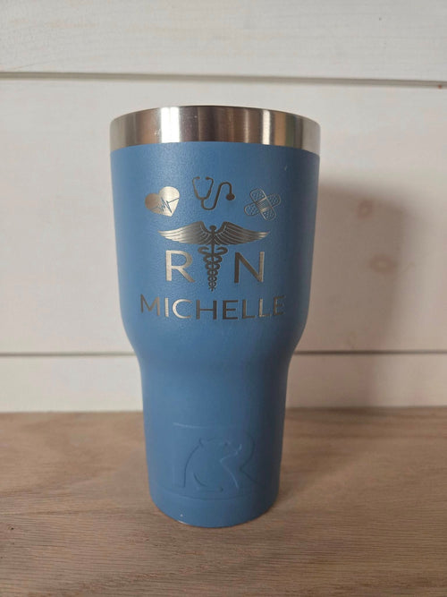 Custom Tumbler Engraving for Customer-Provided Tumblers
