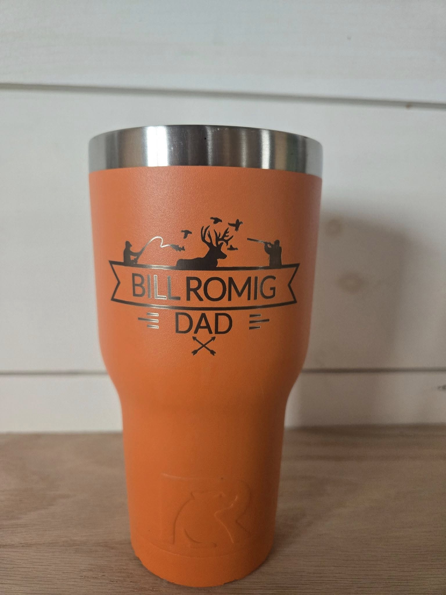 Custom Tumbler Engraving for Customer-Provided Tumblers