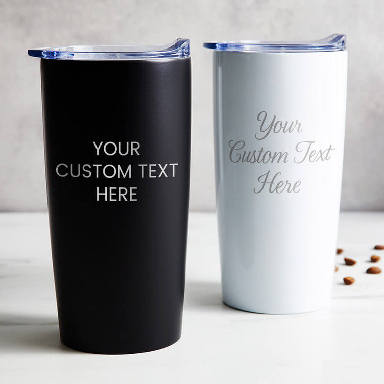 Custom Tumbler Engraving for Customer-Provided Tumblers